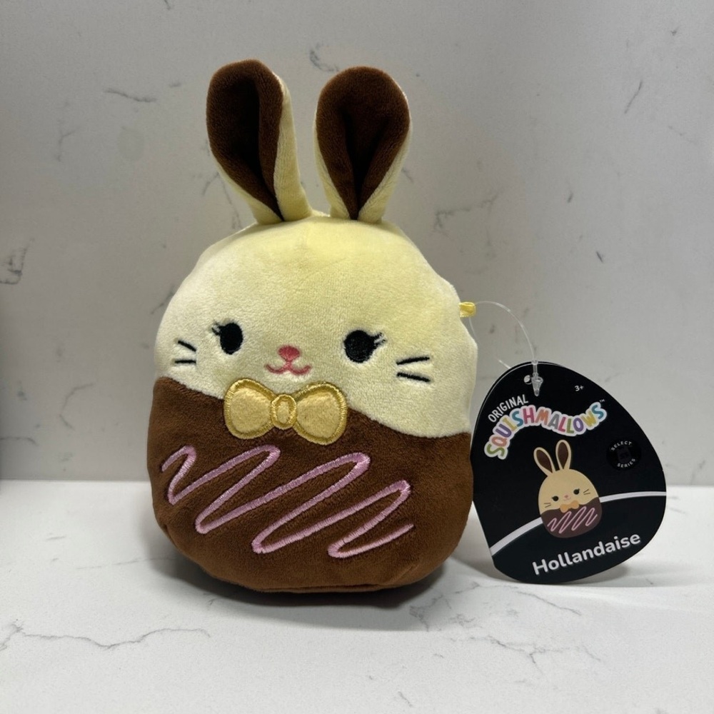 Hollandaise Select Series (RARE) Chocolate Dipped Bunny Squishmallow 5”